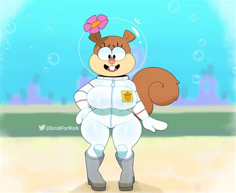 sandy cheeks boobs|Rule 34 / sandy